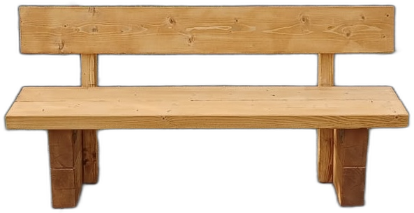 Massivholzbank aus Fichte